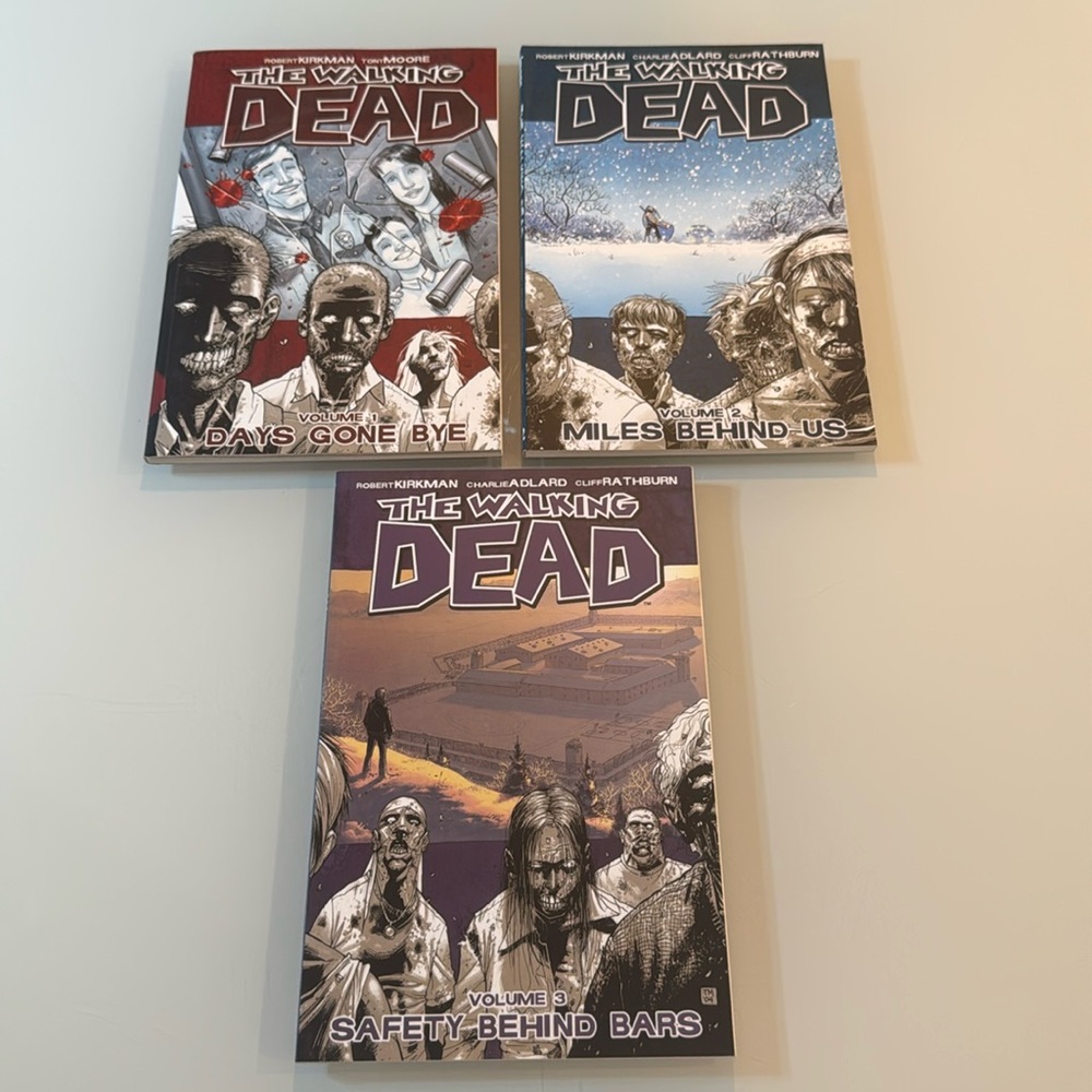 The Walking Dead -  volumes 1-3